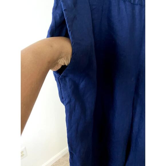 Charter Club Blue 100% Linen Pants - Size XXL (NWT) - Picture 3 of 10